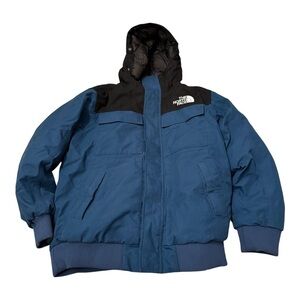 The North Face Men’s Gotham III Waterproof Jacket Wingtip Blue/TNF Black Sz L